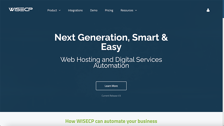WISECP screenshot